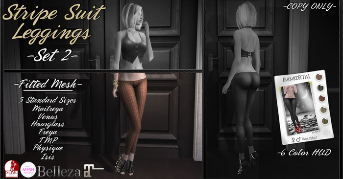 ..::IMMORTAL::.. Light Wool Leggings - Set 2