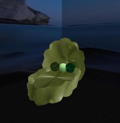 Mer Daybed Lounger in Greens 