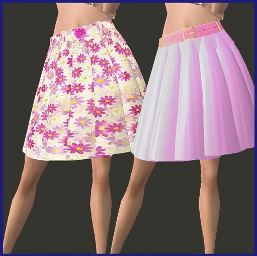 Separates - 2 skirt pack pink