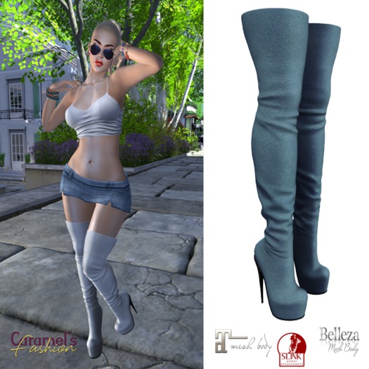 CF_Boots//Michelle//Blue