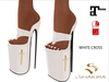 Second Life Marketplace - SHAKIRAS WHITE CROSS PLATFORM, MAITREYA, SLINK