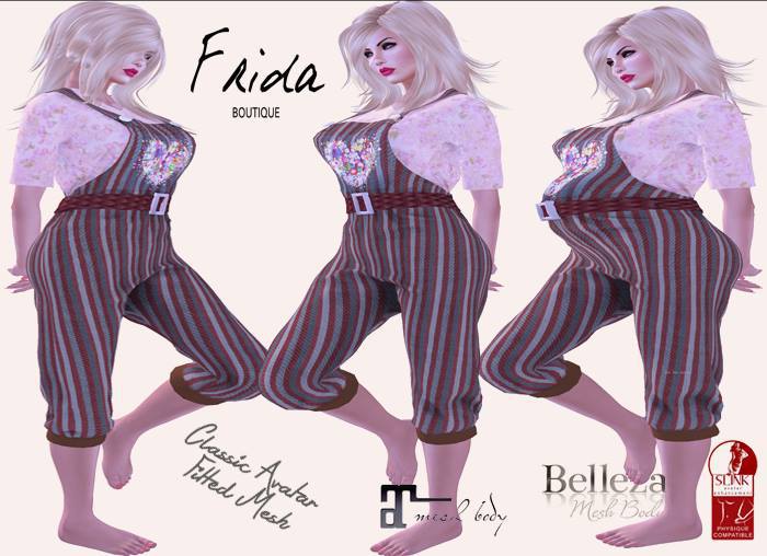 Luna Overal Mesh Pregnant 