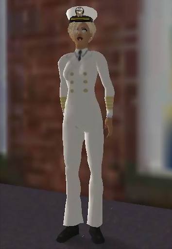 Captain Uniform - white