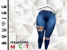 Boujee + IX.XIV Retro Torn Jeans (MED)