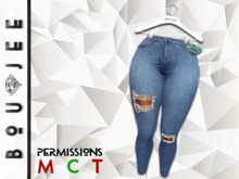 Boujee + IX.XIV Retro Torn Jeans (LHT)