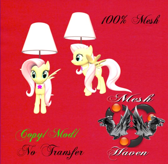 MH Mesh Fluttershy Lamp
