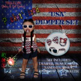 *PoCkEt-SiZeD* USA Dumper Set 