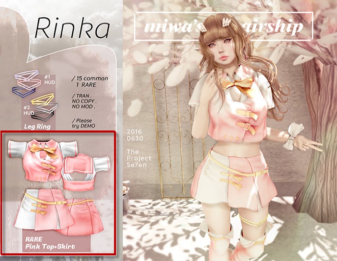 miwa's airship - Rinka #Pink RARE S