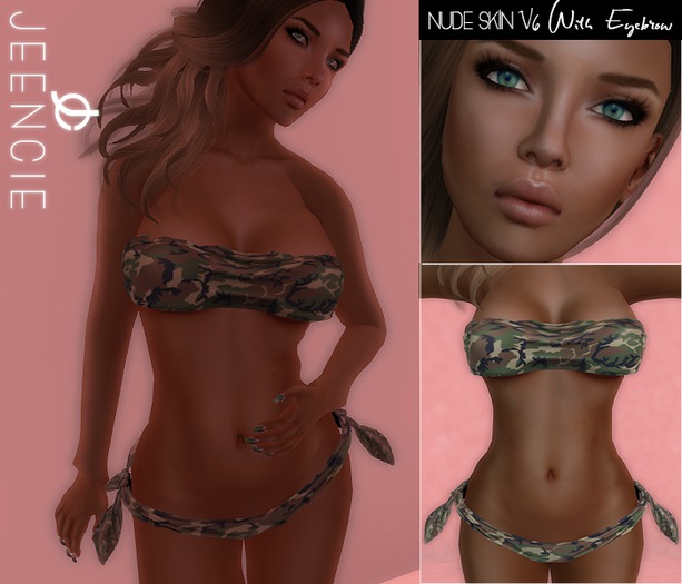 JC l Nude Skin - V.6 + Eyebrow
