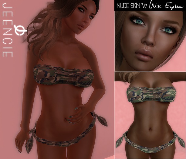 JC l Nude Skin - V.7 + Eyebrow