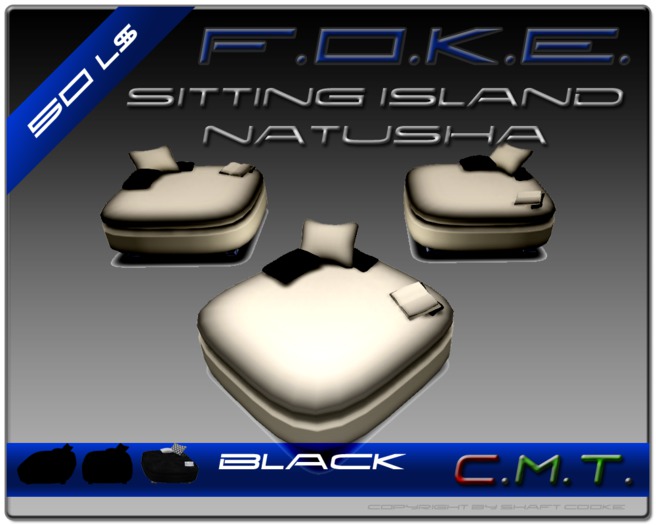 F.O.K.E. Sitting Island Natusha Black