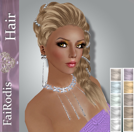 FaiRodis Annette hair whites+PEARL DECORATION DEMO