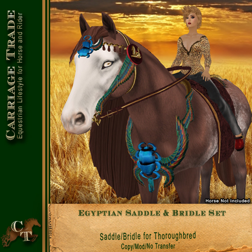 @CT@ Egyptian Tack Set (ABC Thoroughbred)