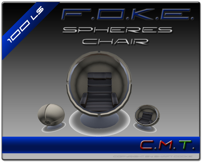 F.O.K.E. Speheres Chair Mesh Wihte/Black