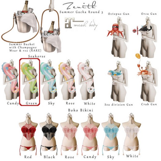 =Zenith=Seahorse (Green)