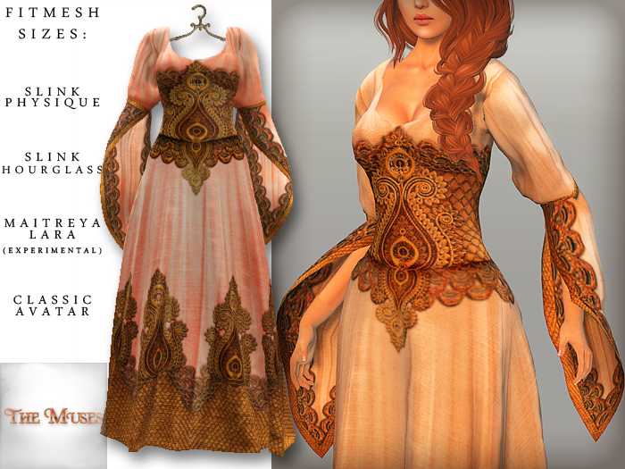 The Muses ~ Innocent . Gold . Coral