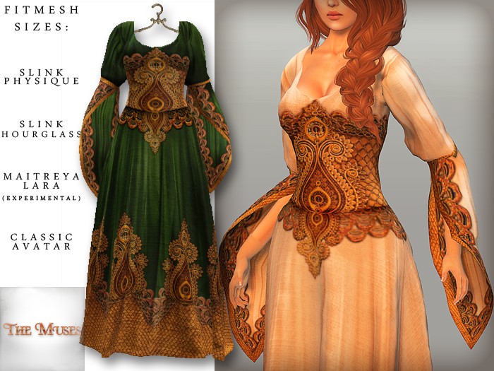 The Muses ~ Innocent . Gold . Green