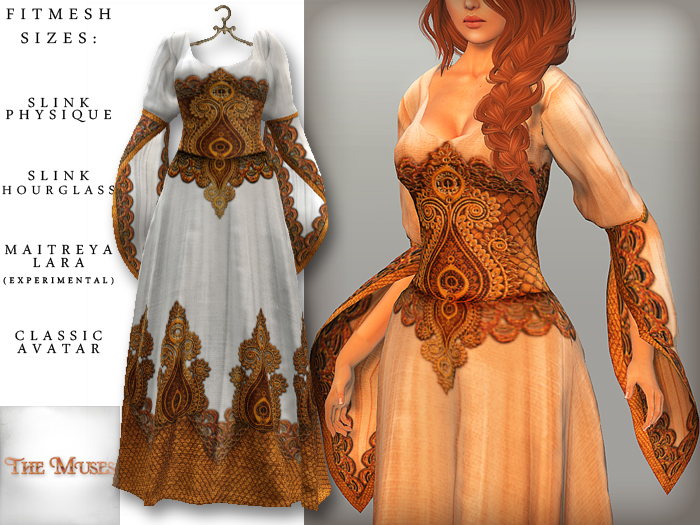 The Muses ~ Innocent . Gold . White