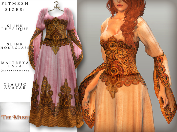 The Muses ~ Innocent . Gold . Pink