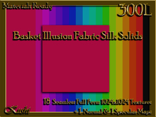 !Kushi! BasketIllusionSILK Textures -WEAR TO UNPACK