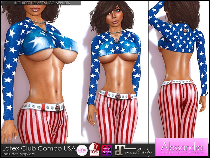 ALESSANDRA - Latex Club Combo USA