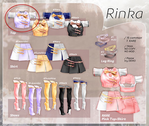 miwa's airship - Rinka Top #Lavender S