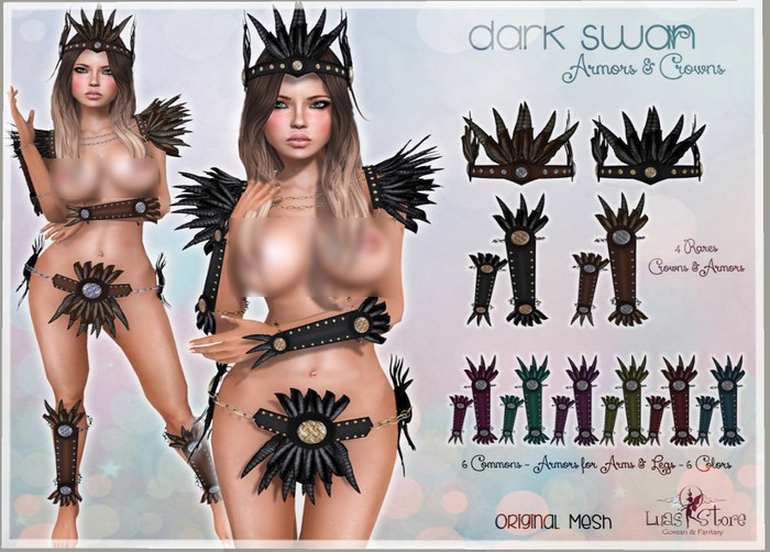 Luas Dark Swan Armor PURPLE