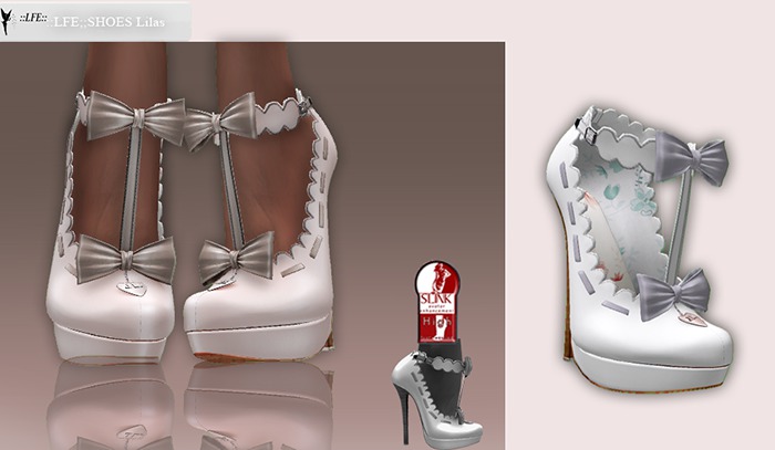 ::LFE;;SHOES Lilas -Slink High White