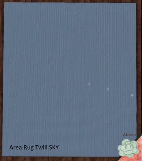Area Rug Twill SKY