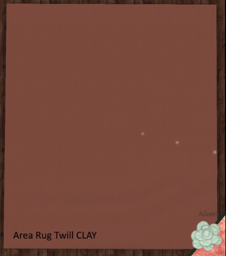 Area Rug Twill CLAY