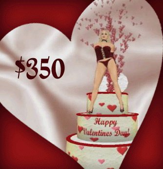 Pop-out Animated Valentine Cake