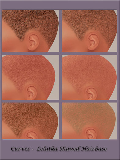 Curves - Lelutka App Shaved Hairbase