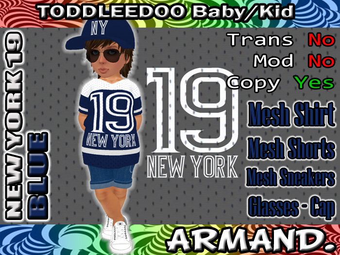 --ARMAND-- NEW YORK 19 - BLUE