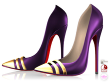 Garbaggio // Lucy Pumps - Purple