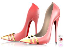 Garbaggio // Lucy Pumps - Salmon