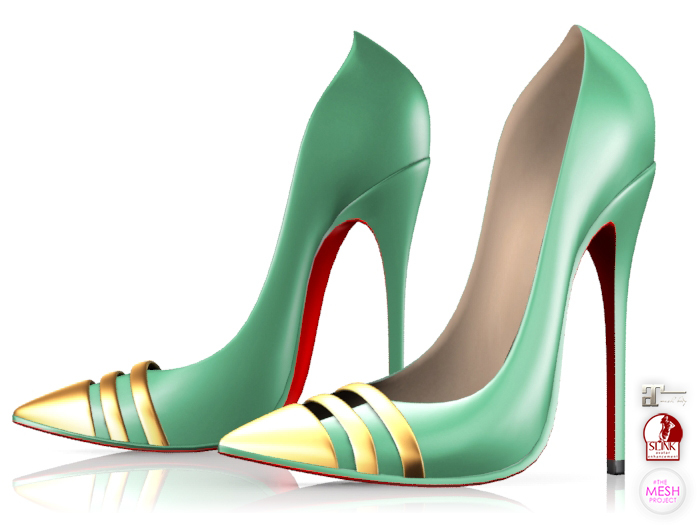 Garbaggio // Lucy Pumps - Mint