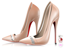 Garbaggio // Lulu Pumps - Nude