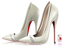 Garbaggio // Lulu Pumps - Ivory