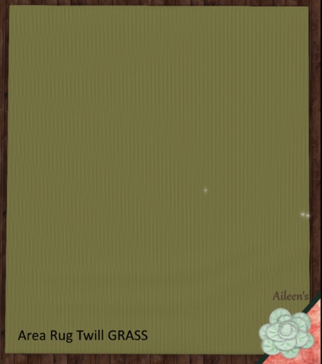 Area Rug Twill GRASS