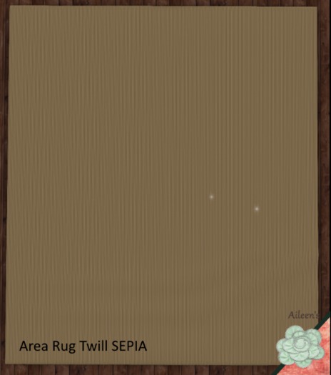 Area Rug Twill SEPIA