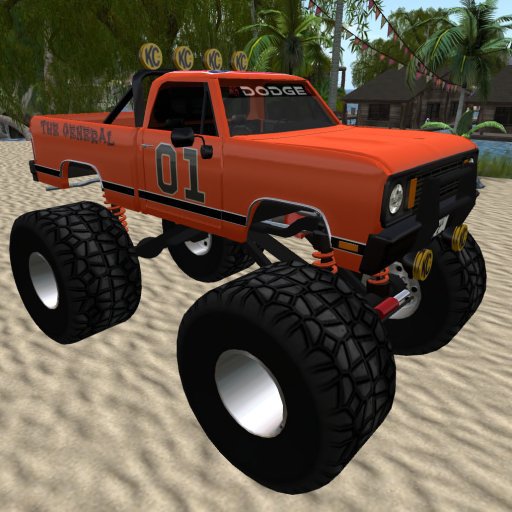 GB7 The GENERAL Monster Truck (BOX2)