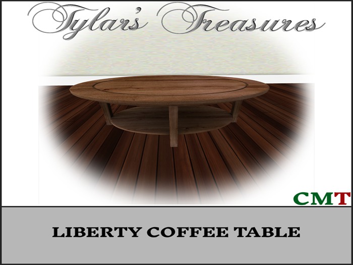 .:TT:.  LIBERTY COFFEE TABLE  BOX