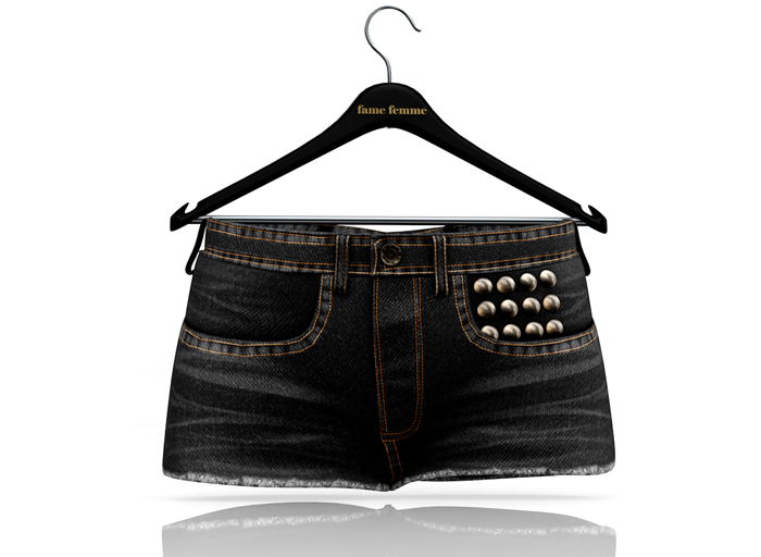 fame femme : Toni Shorts - Black