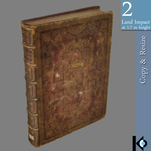 3D / Old Book / 2 land impact