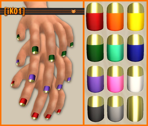 [IK01] ToddleeDoo Nails Applier - GoldTip