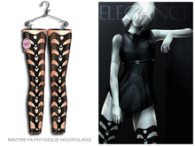 Elegance Boutique -Leg Corset -Liz - Brown -Legacy & Maitreya & Slink
