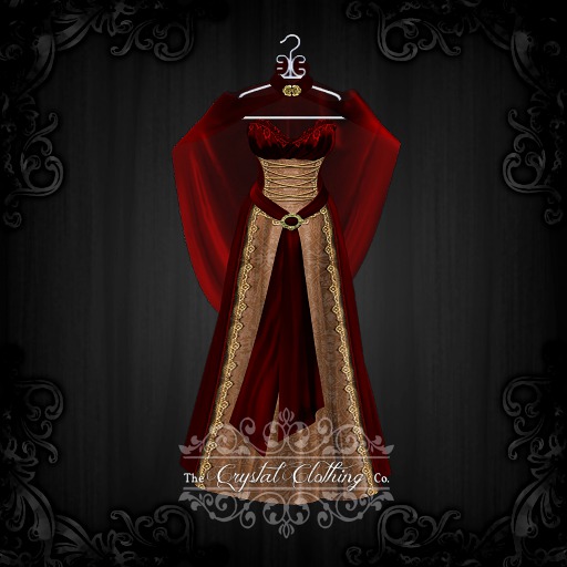 [CC Co.] Genevieve - Gown - Ruby