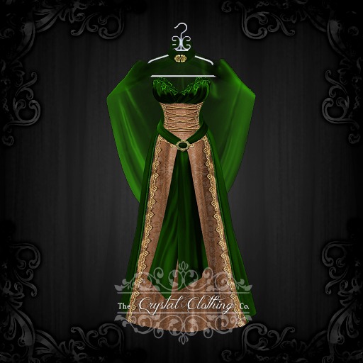 [CC Co.] Genevieve - Gown - Emerald