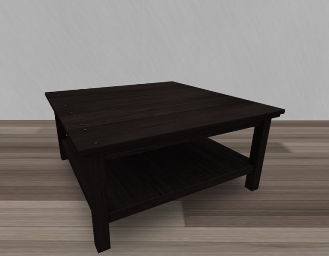 1 Prim Coffee Table Wood Brown 4