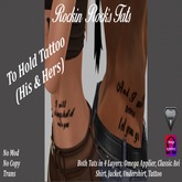 RRT: To Hold Tattoo (Couples)